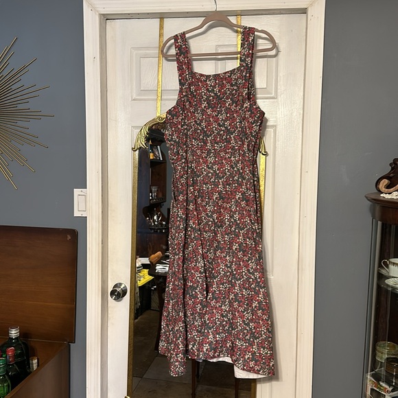 Son de flor pinafore sleeveless dress ditzy floral - Picture 3 of 4